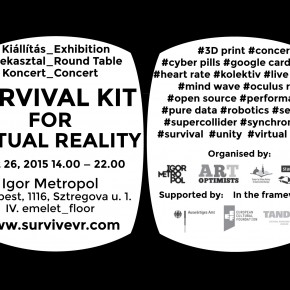 Final event: Survival Kit for Virtual Reality Final event: Survival Kit for Virtual Reality
