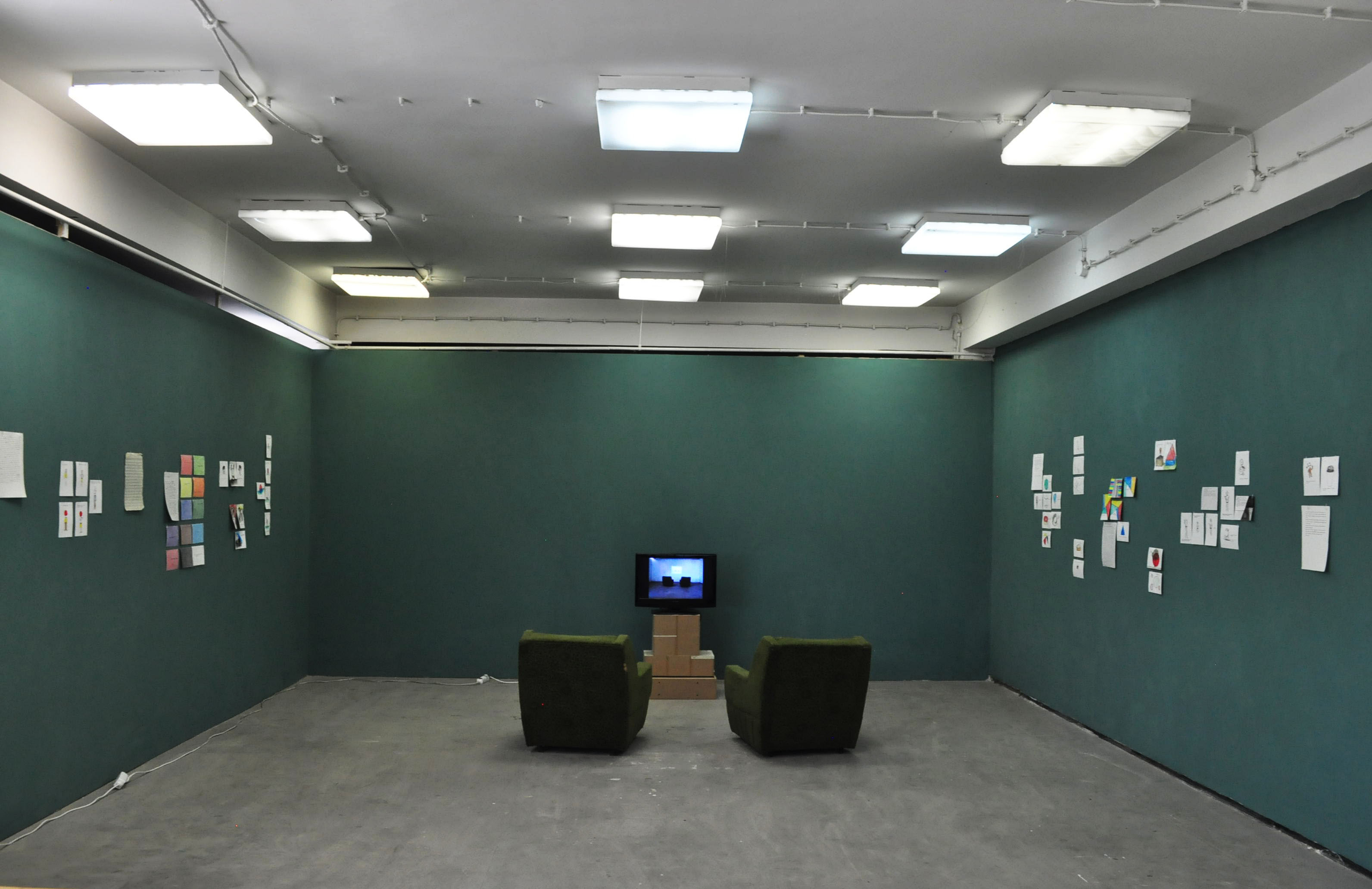 Andrea Coyotzi Borja (exhibition view, 2013)
